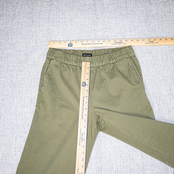 ANINE BING Women's High Rise Khaki Koa Trousers Wide Leg size Medium - Picture 6 of 14